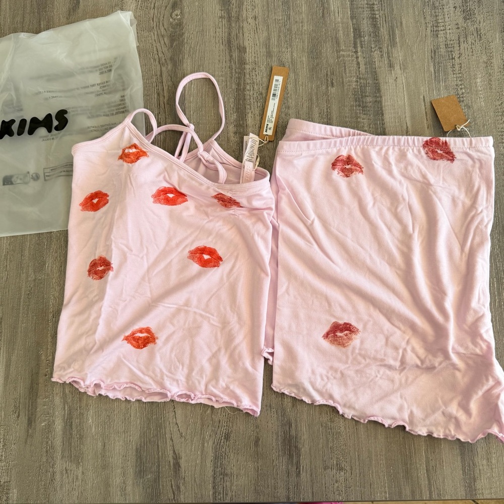 New Skims Lipstick Pajamas